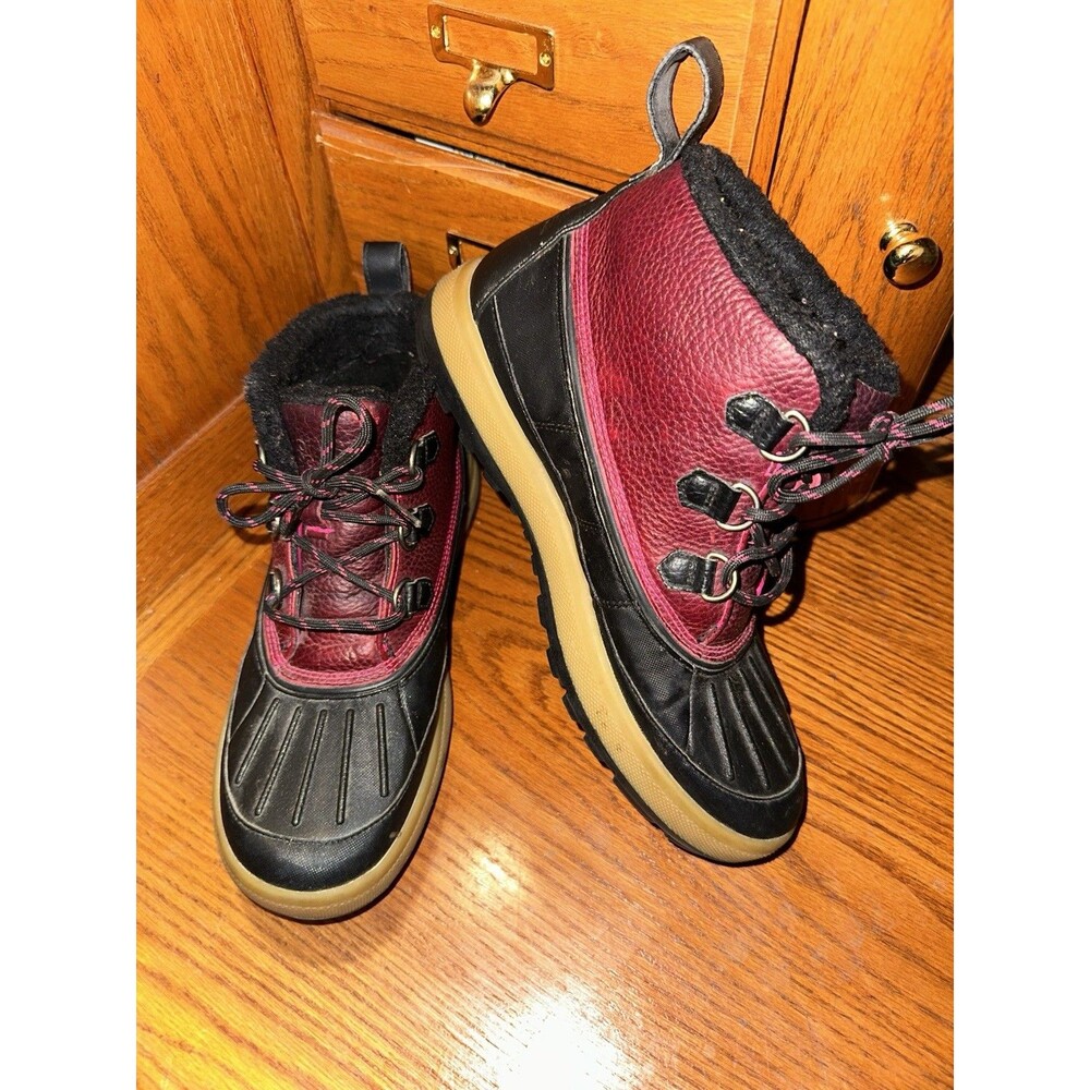 Nike ACG Woodside Chukka II Boots Maroon Black Women’s Size 7.5 EUC